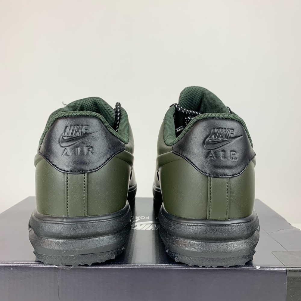 Nike Lunar Air Force 1 Sequoia Black Duckboot Low - Picture 6 of 8